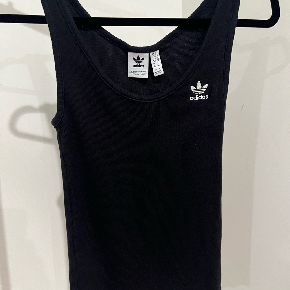 Adidas Charcoal Sleeveless Top